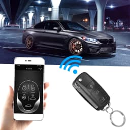 Universal Car Door Lock Trunk Release Keyless Entry System Central Locking Kit With Remote Control Car Accessories