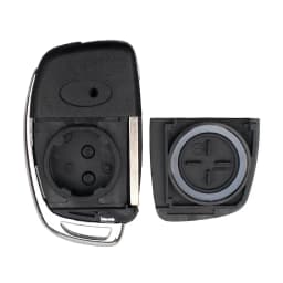 KEYYOU 1PCS 4 Buttons Car Key Case For HYUNDAI Mistra Santa Fe Sonata Tucson Accent I30 I40 I45 New Replacement