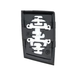 3 Buttons Replacement Rubber Flip Car Key Pad Fob Fit for Volkswagen Golf 7 4 5 MK4 6 / Skoda Octavia Seat Leon Ibiza