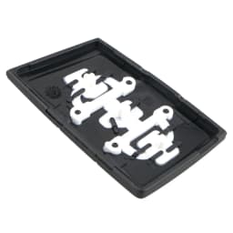 3 Buttons Replacement Rubber Flip Car Key Pad Fob Fit for Volkswagen Golf 7 4 5 MK4 6 / Skoda Octavia Seat Leon Ibiza