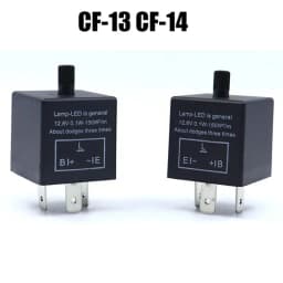 12V 3 Pin CF-13 CF-14 JL-02 Motorcycle LED Flasher Relay Automobile Turn Signal Light Relay Motorcycle Switch Universal