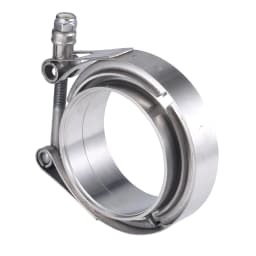 304 Stainless Steel 2" 2.25" 2.5 3 Inch 51 63 76 mm V Band Clamp Turbo Exhaust Pipe Vband Clamp Male Female Flange V Clamp Kits