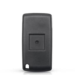 KEYYOU 4 Buttons Flip Car Remote Key Fob Blank Case Shell Fob For Peugeot 1007 For Citroen C8 For Fiat Uncut Blade CE0523 CE0536
