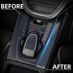 3/5/7/10CM Glossy Black Vinyl Wrap Stripes Chrome Delete Blackout Vinyl Window Trim Film For Car Interior Hood Roof Pillar