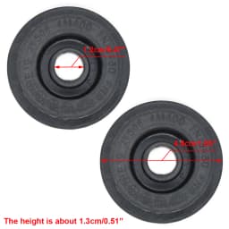 2Pc Car Radiator Mounting Rubber Bush For Nissan CUBE Z11 JUKE F15 Micra K12 MURANO Z50 Z51 NOTE E11 Sunny B15 N16 Teana J31 J32