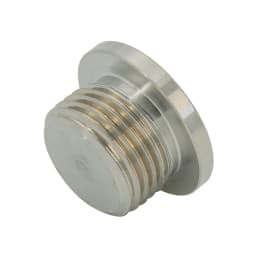 Universal SS304 O2 Oxygen Sensor Plug Automobiles lambda Sensors Bung Plug M18X1.5 M12 X 1.25 Thread With Washer Silver