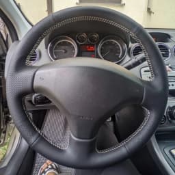 Non-Slip Leather Car Steering Wheel Cover For Peugeot 207 2006-2014 Expert 2008-2016 Partner 2009-2018 Fiat Scudo 2010-2016