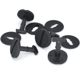 10Pcs Floor Carpet Mat Clips Twist Lock With Washers For BMW E32 E34 E36 E46 3 Series E38 E39 5 7 Series Auto Replace Fasteners