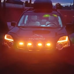 12V-24V 6leds Warning Strobe Grille Flashing Lightbar Car Beacon Lamp Yellow White Red Blue Auto Traffic Turn Signal Waterproof
