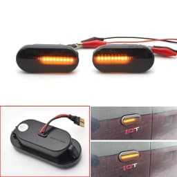For SEAT Ibiza 6L Cordoba Toledo Leon MK1 MK2 LED Dynamic Side Marker Light Turn Signal Light for Octavia