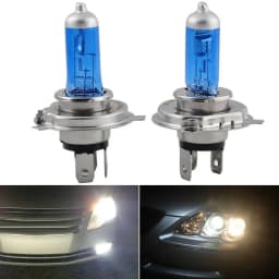 2pcs H4/HB2 9003 Xenon Light DC 12V 55W 6000K Super Bright White Light Car Halogen Headlight Bulb Fog Lamps Car Accessories
