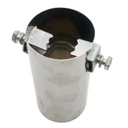 Exhaust Pipe Tip Car Auto Muffler Steel Stainless Trim Tail Tube Auto Replacement Parts Exhaust Systems Mufflers Vehicle