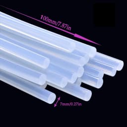 20Pcs Car Dent Repair Glue Sticks 7x100mm 7x150mm Car Body Paintless Dent Repair Black Hot Melt Strip Repairing Glue Stick Tools