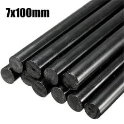 20Pcs Car Dent Repair Glue Sticks 7x100mm 7x150mm Car Body Paintless Dent Repair Black Hot Melt Strip Repairing Glue Stick Tools