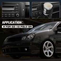 For Polo 9N 2002 2003 2004 2005 2006 2007 2008 2009 2010 Car Center Console Cup Holder 6Q0 858 602 6Q0858602E