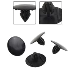 25 Pcs Car Hood Insulation Retainer Black Plastic Clips Fastener For Toyota 90467 09050 Rivet Retainer Car Parts
