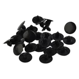 25 Pcs Car Hood Insulation Retainer Black Plastic Clips Fastener For Toyota 90467 09050 Rivet Retainer Car Parts