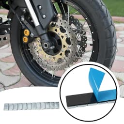 1pcs 60g 5g/10g Iron Wheel Balance Weight Tire Adhesive Tyre Balancer Wheel Block For Car Motorcycle/bike RC Boat Aircraft