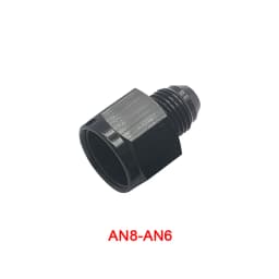 Jiax Black Aluminum AN4 AN8 AN6 1/8NPT Female to AN 3 AN6 AN8 AN10 Male Flare Adapter Fitting Reducer