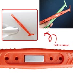 Car Wrap Stick Magnet Micro Squeegee with Wrap Slip Cut Clipper Design Decal Film Edge Corner Scraper Window Tinting Tool