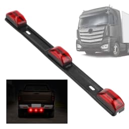 12V Car Taillights DRL LED Bar Red Brake Turn Signal Lights Roof Ceiling Side Marker Lamps Truck Trailer Accessories Universal