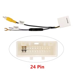 4pin 8Pin 16Pin 20Pin 24Pin For Toyota Original Factory Auto Camera Video Output Car Reverse Camera Output Video Adapter Cable