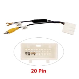 4pin 8Pin 16Pin 20Pin 24Pin For Toyota Original Factory Auto Camera Video Output Car Reverse Camera Output Video Adapter Cable