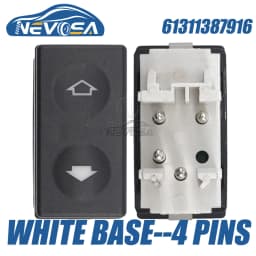 NEVOSA 61311387916 61311393361 61318365300 61311387387 For BMW E36 318I 325I Z3 318ti 325is Power Window Switch Single Button