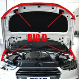 Car Rubber Door Sealing Big D Type Car Door Hood Trunk Seal Strip Universal Noise Insulation Car Seals Accessories For Auto