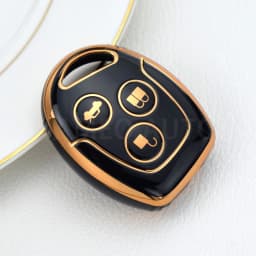 For Ford Mondeo Focus Fusion Fiesta Galaxy Transit 2008 2006 2007 Tpu 3 Bottons Car Key Case Cover Shell Accessories