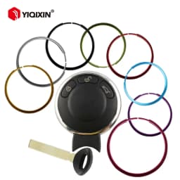 YIQIXIN Car Aluminum Alloy Styling Key Ring Decorations Car Key Shell For BMW Mini Cooper Clubman Countryman R56 R57 R58 R60