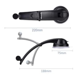 Tablet Phone Holder Mount In Car for Samsung Galaxy Z Fold 4 3 2 IPhone IPad Mini Air Car Sucker Phone Stand Expansion Holders