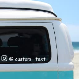 Car Stickers Fashion Car Sticker Vinyl Decals Motorcycle for Instagram FACEBOOK Pinterest YouTube Pegatinas Coche PVC,20CM
