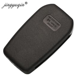 Jingyuqin Upgrade 2/3/4 Button Flip Key Case For Toyota Reiz Camry Rav4 Yaris Corolla 4Runner Avlon Folding Car Remote Key Shell