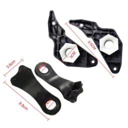 Car Front Headlight Headlamp Repair Kit Bracket Clips For BMW 5 Series E60 E61 63126949634 63126949633 63126941478 63126942478