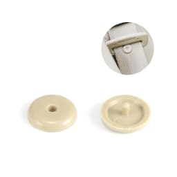 1/10/20pcs Car Parts Auto Safety Seat Belt Black Plastic Stopper Pitch Limit Buckle Clip Retainer Retainer Seatbelt Stop Button