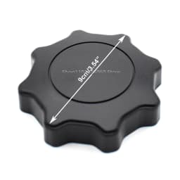 Black Seat Adjustment Turning Knob 1J0881671F Replace for VW Volkswagen Caddy Golf Jetta Mk4 Polo Beetle Passat Car Accessories