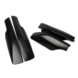 4PCS Car Roof Rack Cover For Toyota RAV4 2006 2007 2008 2009 2010 2012 ABS Roof Rack Rail End Cap Replace Protective Cover