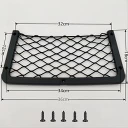 Car Storage Net Elastic Net Cargo Mesh Nets Caravan Bus Camping Vehicle Seat Back Organizer Mesh Auto Interior Accessories
