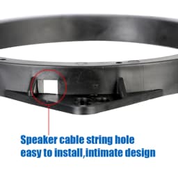 Universal Car Horn Washer Adapter 6.5 Inch Holder Loud Speaker Spacers Mat Pad Bracket Auto Accessories for NISSAN TOYOTA BYD