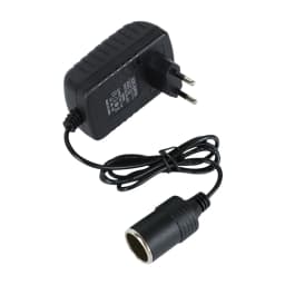 US/EU/UK 220V to 12V Cigarette Lighter Household to Car Cigarette Lighter Adapter Power Adapter Socket