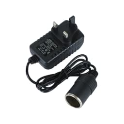 US/EU/UK 220V to 12V Cigarette Lighter Household to Car Cigarette Lighter Adapter Power Adapter Socket
