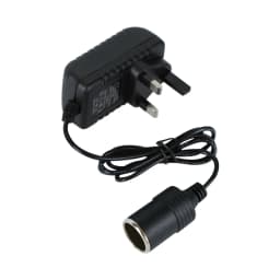US/EU/UK 220V to 12V Cigarette Lighter Household to Car Cigarette Lighter Adapter Power Adapter Socket