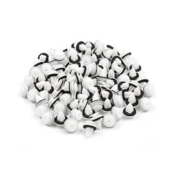SEAMETAL 100Pcs Car Fastener Clips Universal Door Trim Panel Clip Fasteners Auto Bumper Rivets Clamp Push Engines Clip Accessori