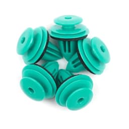 SEAMETAL 100Pcs Car Fastener Clips Universal Door Trim Panel Clip Fasteners Auto Bumper Rivets Clamp Push Engines Clip Accessori
