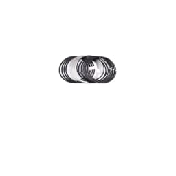 Piston and ring kit for EFFA V21 V22
