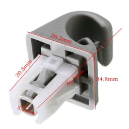 2 Pcs Car Sun Visor Bracket Hook Clip For Toyota Sun Visor Bracket Hook Clip Car Sun Visor Clip Holder Hook Bracket Hanger