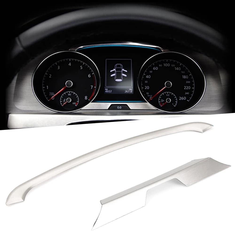 Car styling For VW Volkswagen GOLF 7 MK7 Auto Stainless Steel Panel Trim Decoration 2 PCS/Set