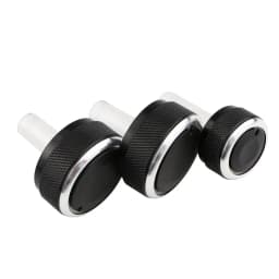 Aluminum Alloy Air Conditioning Knob AC Knob Heat Control Button for Volkswagen VW Passat B5 GOLF 4 MK4 Bora Auto Accessories