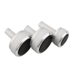 Aluminum Alloy Air Conditioning Knob AC Knob Heat Control Button for Volkswagen VW Passat B5 GOLF 4 MK4 Bora Auto Accessories